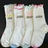 Calcetines de Malla para Mujer, Estilo Delgado de Verano con Decoraciones de Lazo, Lindos y Dulces Calcetines con Volantes de Encaje para Niña, Versátiles Calcetines JK Calados