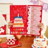 Feliz Aniversário, Envelope Vermelho Super Grande, Envelope Vermelho de Casamento, Envelope Vermelho de Ano Novo, Envelope Vermelho para Passar em Exames, Novo Design Criativo de Envelope Vermelho