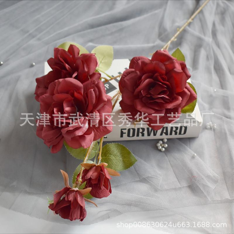 茶花红色