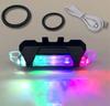Luz para Bicicleta Meilong Recargable por USB Luz de Advertencia LED Luz para Montar de Noche Luz Trasera para Bicicleta de Carretera Equipo para Montar en Bicicleta de Montaña
