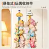 Cuerda colgante para guardar muñecas, cuerda colgante de pared para cajas sorpresa, herramienta de almacenamiento para exhibir muñecas en el dormitorio, gancho en forma de estrella para muñecas