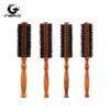 Peine rizador de cabello transfronterizo peine rodante con forma de onda grande salón de belleza especial rizador cilindro de madera cerdas de cerdo peine rizador de cabello