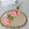 Rosas Artificiales de Espuma, Flores Falsas, Flores Artificiales Terminadas para Bodas, Arreglos de Paisajismo, Arreglos Florales de Alta Gama, Decoraciones de Ramo