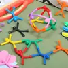 Juguetes Magnéticos Transfronterizos Mini Figuras Magnéticas Coloridas Figuras Magnéticas Versátiles para Trepar Paredes Magnets para Refrigerador de Comercio Exterior