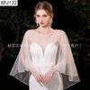 Xale Vestido de Noiva Sem Mangas Cobertura para Braços Viagem de Casamento Fotografia Sessão de Fotos Decoração de Vestido de Noiva Fantasia de Performance Adereço Xale
