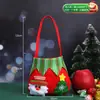 Decoração de Natal Sacola de Presente de Véspera de Natal Sacola de Doces de Natal Sacola de Presente Velhinho Fofo Sacola de Maçã Sacola Tote Infantil