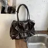 Bolsas de nicho transfronteiriças bolsa de boliche bolsa de ombro com laço bolsa de mão versátil de grande capacidade bolsa de ombro bolsa tote bolsa feminina