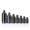Botella de Vidrio Marrón para Aceite Esencial de 10 ml al por Mayor, Botella Dosificadora de Líquido de Base, Botella Cosmética Graduada, Botella Vacía con Gotero de 20 ml