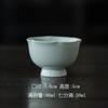 Taza Maestra de Flor Hecha a Mano Yingqing Taza Maestra de Cerámica de Color Sólido Taza Individual para el Hogar Taza de Té Personal Especial Juego de Té Kung Fu