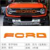 Adecuado para Ford Martyr Bronco Edición Raptor Cara Frontal Letras Red de Media Palabras Etiqueta Accesorios de Decoración Exterior