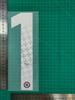 25-26 Kit de Casa Cruz Azul Blanco Talla de Adulto A+ Camiseta Número Letra Pegatinas de Número Transferencia Térmica