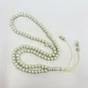 Pulseira Estilo do Oriente Médio Saudita 8*8mm com 99 Contas Acrílicas Tipo Coral, Rosário de Mão Venda por Atacado
