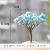 Micropaisaje creativo de zakka, decoración suculenta, simulación de árbol, simulación de cerezo, decoración de paisaje, flor no muerta