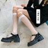 Meias Femininas Fofas Estilo Japonês Jk Puro Desejo Estilo Cub Meias Amor Dot Verão Meias de Seda Preta Spice Girl Meias de Meia Perna