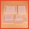 Caja de Almacenamiento de Plástico 1.7 de Alto Caja de Embalaje Rectangular Plana Transfronteriza Caja para Archivos B4 Tarjeta de Joyería Amazon