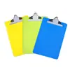 Carpeta de plástico para tableta A5 al por mayor de fábrica carpeta de oficina de color sólido carpeta color a la carta carpeta de mariposa carpeta de archivo PS