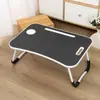 Escritorio de computadora plegable, escritorio para cama, mesa perezosa, especializado para comercio exterior, mesa pequeña para dormitorios de estudiantes, mesa kang, plegable