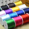 Suministro al por mayor Cuerda para nudos china No. 7 seda coreana hecha a mano DIY cordón de jade de nailon de alta calidad etiqueta cordón para collar