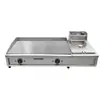 Plancha eléctrica para bistec puesto comercial freidora freidora freidora máquina todo en uno equipo de mano para hornear pasteles máquina de fideos fríos