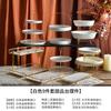 Adornos para mesa de postres, pasteles, aperitivos, comidas frías, té, mesa de descanso, estante de exhibición, decoración de cumpleaños estilo Mori, plato de frutas