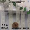 Hilo de algodón tejido hueco encaje recto ropa ropa tela de ropa borde hecho a mano DIY ventas directas de fábrica