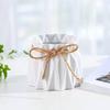 Fábrica por atacado criativo cânhamo corda vaso de plástico flor artificial flor decorativa recipiente de decoração de velas cross-border atacado