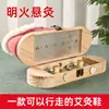Zapatos de Moxibustión para Uso en Casa, Zapatos de Moxibustión Portátiles para Caminar, Botas para Pies Conservadoras de la Salud, Caja de Terapia, Moxibustión para la Planta del Pie con Artemisa
