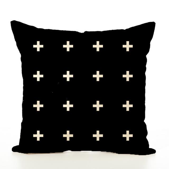 Pillow-Case-Cover-Plaid-Geomet