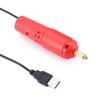 Kit de herramienta DIY para hacer perforaciones en pulseras de cuentas, muñecas, joyería y accesorios, nuevo taladro eléctrico USB rojo transfronterizo