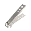 Pinza Anti-Escaldado para Ollas, Accesorios Portátiles de Vajilla Estilo Camping para Picnic al Aire Libre, Pinza para Barbacoa Estilo Camping, Pinza para Pasteles, Pinza para Comida de Horno de Microondas