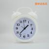 Movimiento ASIDA reloj despertador pequeño redondo reloj de mesa de escritorio silencioso reloj digital grande