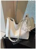 Design Casual Verão Primavera Textura Tecida 2026 Retro Grande Capacidade Viagem Moda Bolsa Saco de Balde de Mão para Ombro