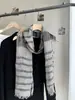 Bufanda Larga de Lino a Rayas Retro para Mujer Primavera Verano Delgada de Gama Alta Artística Braga para el Cuello Estilo Coreano Protector de Cuello Chal Otoño