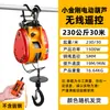Talha Elétrica Xiaojingang de Taiwan 220V Pequeno Guindaste Doméstico 500kg Talha de Levantamento Guincho Portátil
