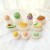 Molde de Silicona DIY Fruta Aguacate Sago Fruta Carambola Molde de Silicona para Pegamento de Cristal DIY Yeso Molde de Silicona Fácil de Desmoldar