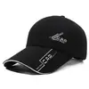 Gorra de Béisbol de Lona con Visera Larga para Hombres y Mujeres, Moderna y Versátil, Protección Solar para Primavera y Otoño, Sombrero para Pesca al Aire Libre, Al Por Mayor en Stock