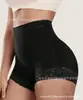 Nuevos Pantalones Europeos y Americanos de Talla Grande para Levantar Glúteos y Reducir Abdomen, Moldeadores de Cuerpo, Ajustados de Cintura Media, Pantalones de Encaje Ajustados para Dar Forma a la Cintura, Transfronterizos
