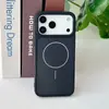 Se Transforma Instantáneamente en una Funda para Teléfono Móvil con Panel Trasero Imitación Escarchado de 17 Pulgadas Adecuada para Apple 17Promax Círculo Delgado Succión Magnética 16 Creativo 15/11