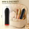 Bala Colorida 10 Frecuencias Silicona Impermeable Cabeza de Bala Carga Magnética Huevo Vibrador Juguete Sexual para Adultos