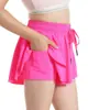 En Stock Falda Corta Deportiva Transfronteriza Popular en Amazon Conjunto Padre-Hijo Falda Pantalón para Correr Tenis con Bolsillos Pantalones Cortos Deportivos para Mujer