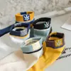 Meias Masculinas Estilo Primavera Folha de Bordo Color-Blocked Novas, Meias Curtas, Meias Esportivas, Respiráveis, Absorventes de Suor, Casuais, Versáteis, Meias para Estudantes