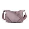 Bolso de Hombro Cruzado de Tela Oxford Bolso Dumpling Moda Casual para Mujer Bolsa de Viaje de Nailon Repelente al Agua Lona Bolsa de Madre