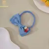 Accesorios Europeos y Americanos Transfronterizos Nuevos para el Cabello de Niños Lazo de Bebé Flor Banda Elástica Fina para la Cabeza Niña Niños Niñas Pequeñas Gomas para el Cabello