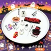 Decoração de Bolo de Halloween Fondant Chocolate Fantasma Engraçado Diabinho Noite de Carnaval de Halloween Plug-in de Decoração para Assar