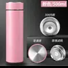 Caneca de medição de temperatura por toque atacado de fábrica Aço inoxidável 304 Copo reto 500ml display de temperatura display digital copo a vácuo inteligente