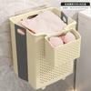 Cesto para ropa sucia cesto para la ropa sucia doméstico plegable de pared para baño ducha cubo artefacto de baño