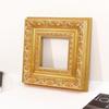 Estilo europeu clássico de madeira maciça moldura de madeira esculpida à mão linhas de arte de luxo decoração de pintura a óleo Hotel Villa quadro de pintura a óleo pendurado na parede