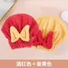 Nueva Gorra Secadora de Pelo de Princesa con Lazo para Mujer, Absorbente, Secado Rápido, Turbante Absorbente Espeso, Gorro de Baño sin Secador, Lindo