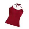 13 cores! Camisole lisa sem alças super versátil com bojo, top interno listrado confortável sem costas, estilo hot girl para mulheres