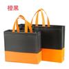 Nuevo en stock bolsa no tejida recubierta bolsa de compras portátil para ropa bolsa para llevar bolsa de estudio bolsa imprimible con logo